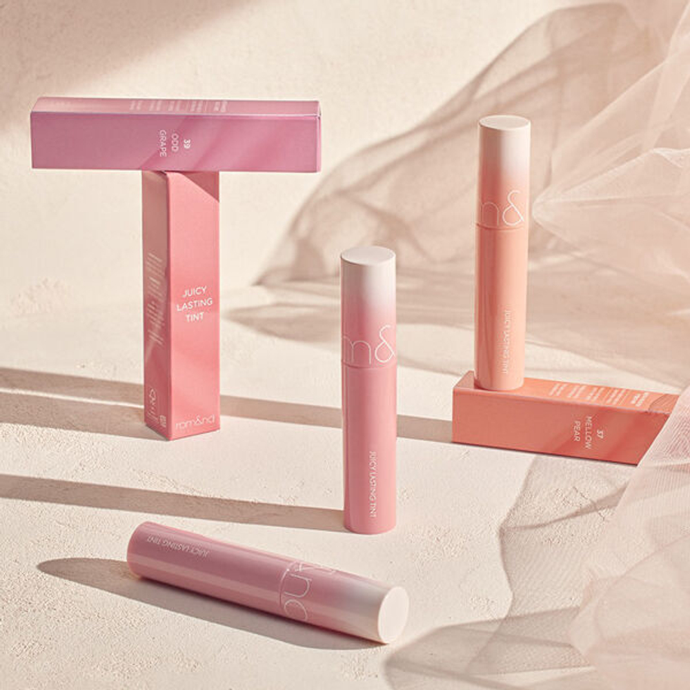 Сочный стойкий глянцевый тинт для губ Rom&Nd Juicy Lasting Tint #39 Odd Grape, 5.5гр