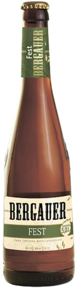 Пиво Демидовские пивоварни Бергауэр Фест / Demidov Brewery Bergauer Fest 0.5 - стекло
