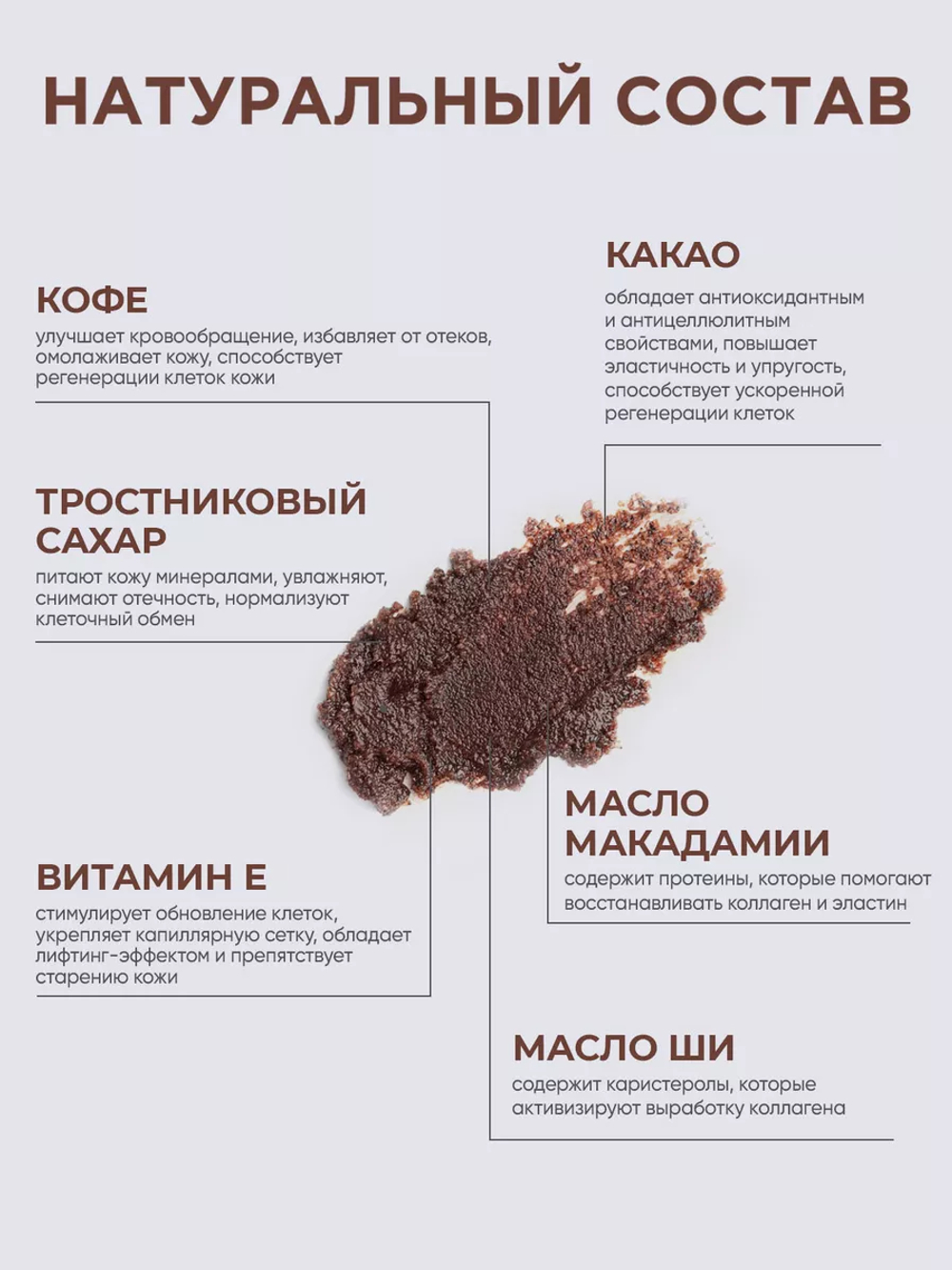 MY MUSE Скраб для тела кофейно-шоколадный 250гр