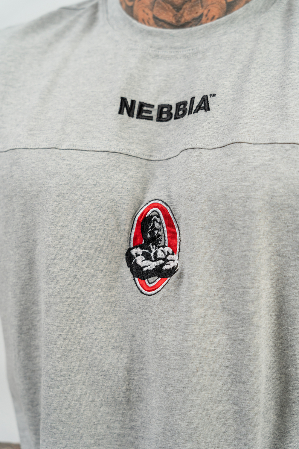 Футболка LOOSE T-SHIRT LEGENDARY 712 Серая