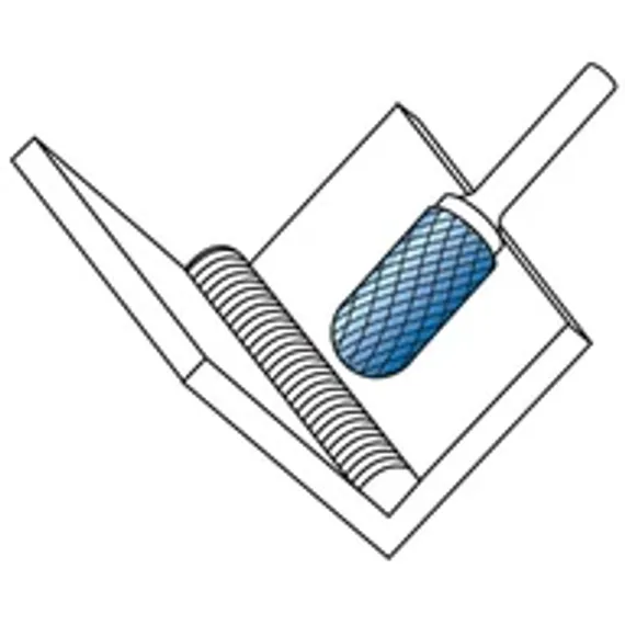 Метчик машинный LENZ M33х3,5 мм, HSSE/TiN, DIN 376, арт. LZGM-0633