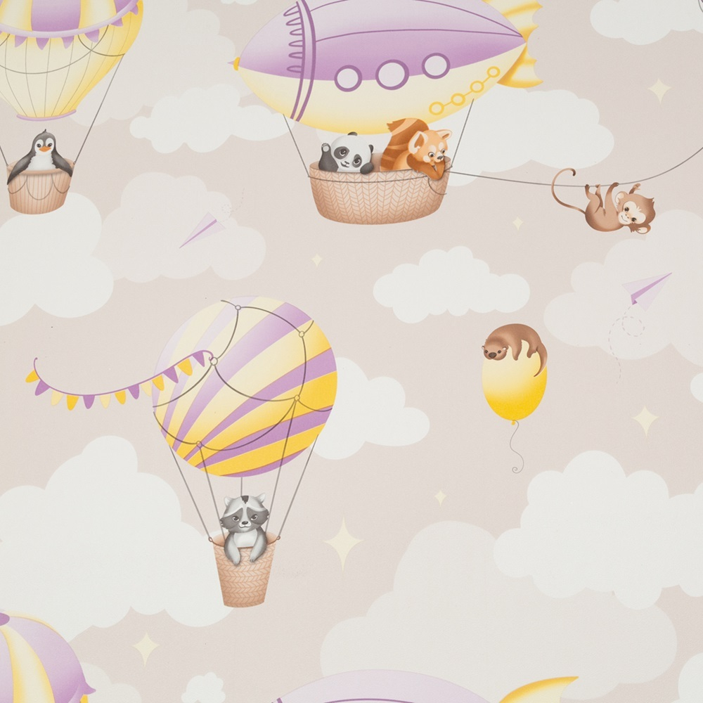 Обои виниловые HC72270-12 PALITRA HOME Zoo Child, сюжетный рисунок размер 1.06 х 10.05 м