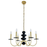 Подвесная люстра Newport VANESSA 3876/С brass