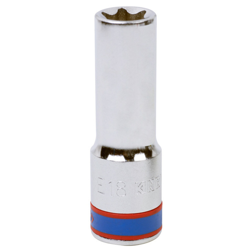 Головка торцевая глубокая TORX Е-стандарт 1/2", E18 KING TONY 427518M