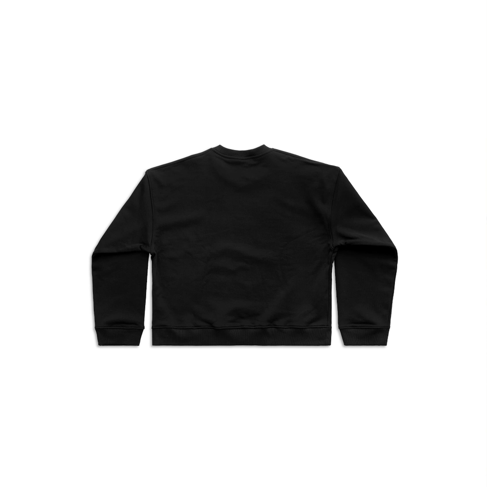PISA CROPPED SWEATSHIRT OVERSIZED LOOSE