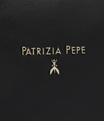 Кожаная сумка через плечо Patrizia Pepe - черный(8B8985 E043)