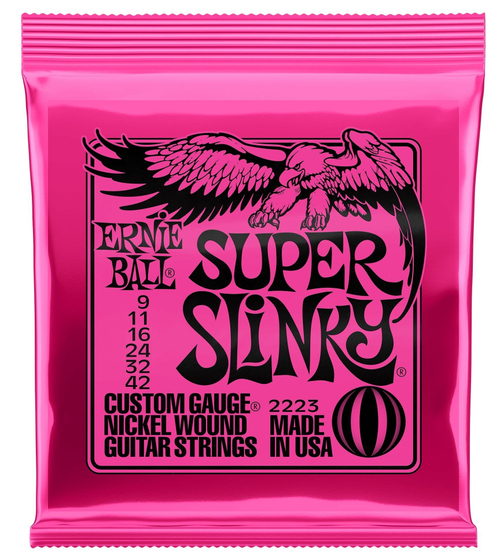 Струны для электрогитары Ernie Ball 2223 Super slinky