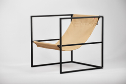 Уличное кресло TESS Outdoor Chair black / taupe textile (Up!Flame)