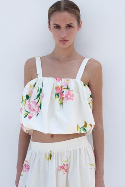 Короткий топ с низом-баллон - H&M