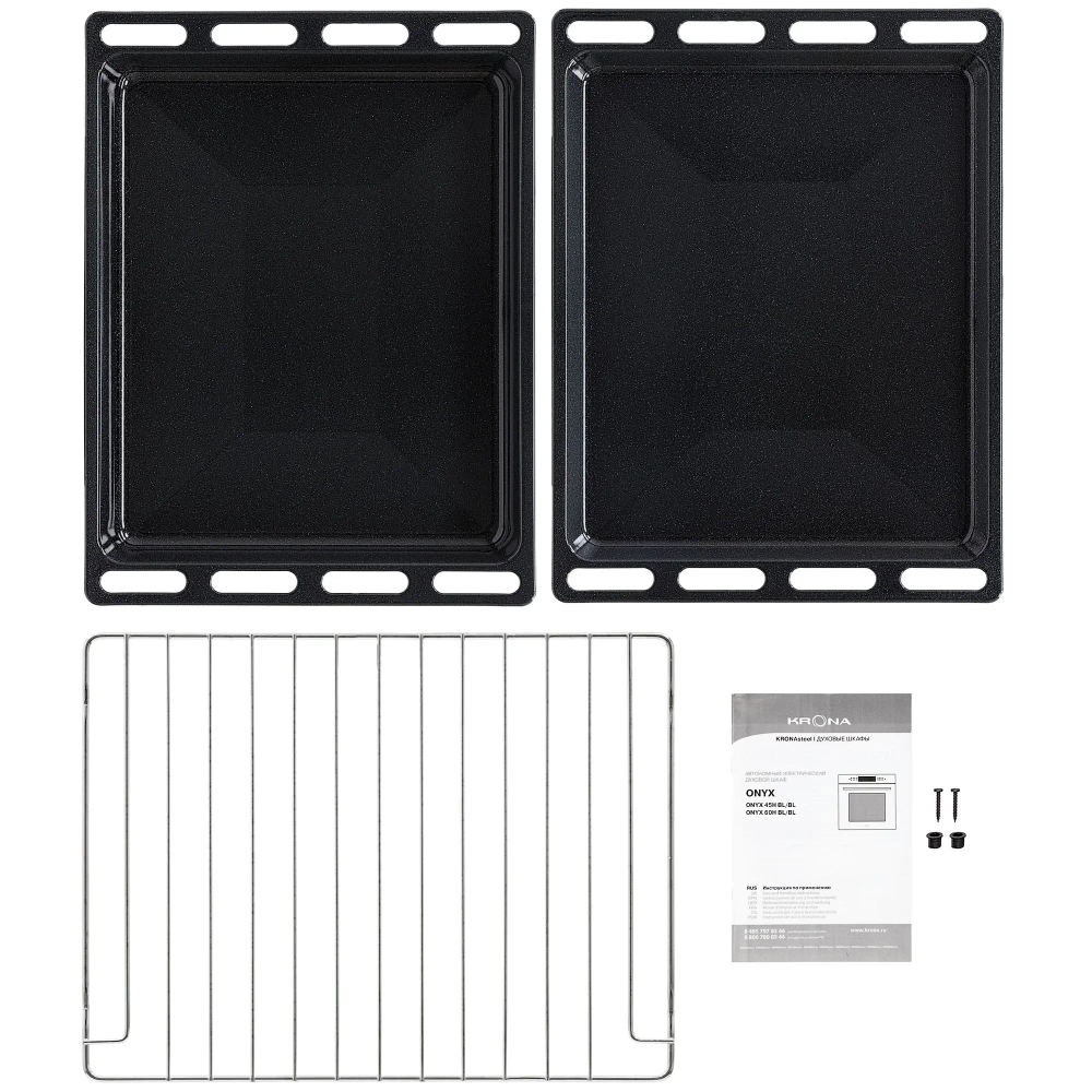 Электрический духовой шкаф Krona ONYX 60H BL/BL