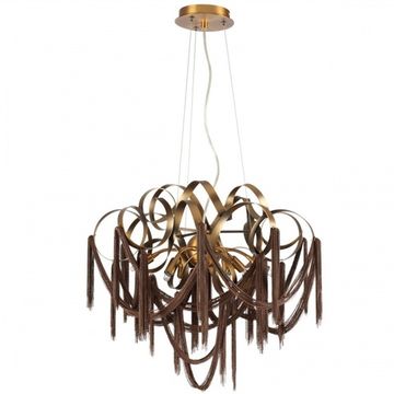Подвесная люстра 6*G9 5066/6 античная бронза/коричневый Chainy Odeon Light
