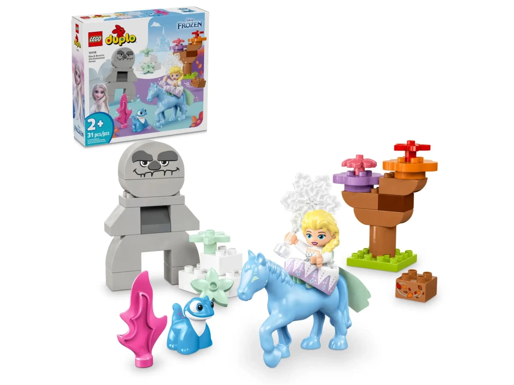 Конструктор LEGO Duplo 10418 Disney Эльза и Бруни в Зачарованном лесу