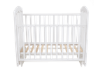 Кровать детская 120*60 "СИЛЬВИЯ"-5 (арт.653) универ маят (белый)