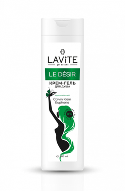 КРЕМ-ГЕЛЬ ДЛЯ ДУША LAVITE LE DÉSIR 400 мл