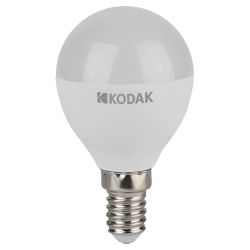 Лампа светодиодная Kodak LED P45-11W-865-E14 K 11Вт шар холодный дневной свет Е14 | Лампы cветодиодные Шар (G/P)