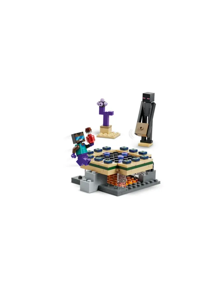 Конструктор Minecraft 21584 Через Нижний мир и Край