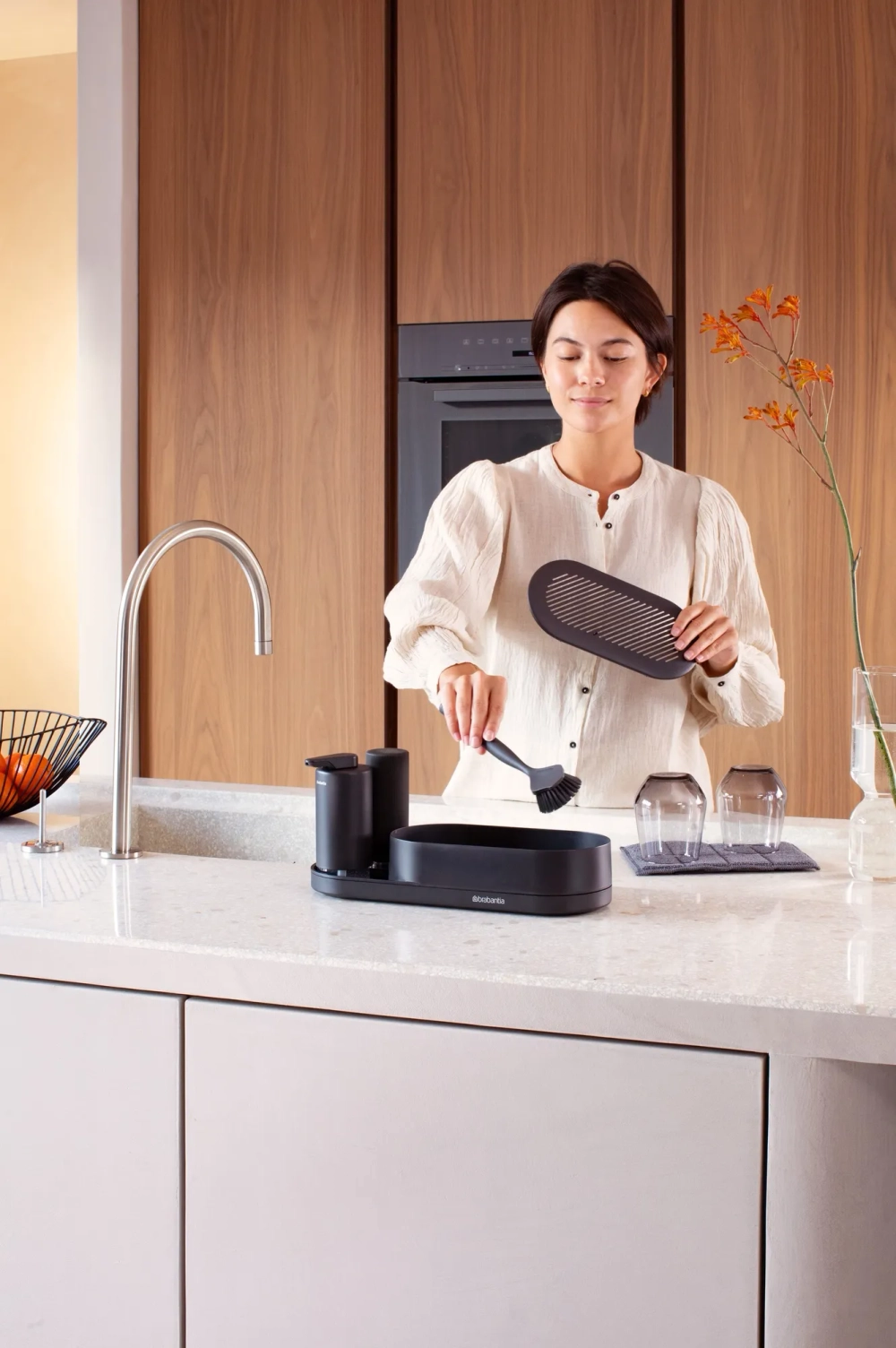 Brabantia Органайзер для раковины SinkStyle Mineral Infinite Grey 227905