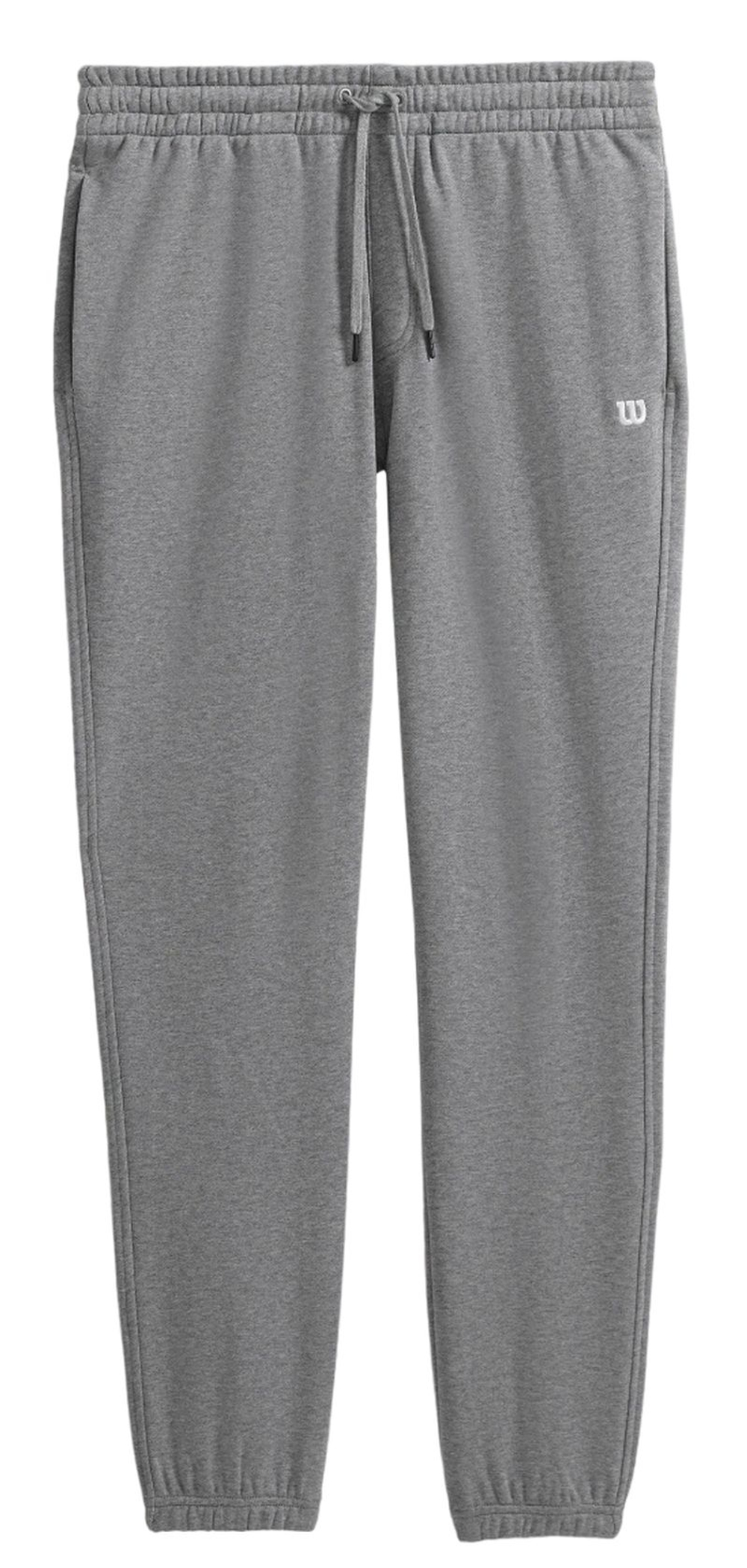 Мужские теннисные брюки Wilson Unisex Crew Pant - medium gray heather