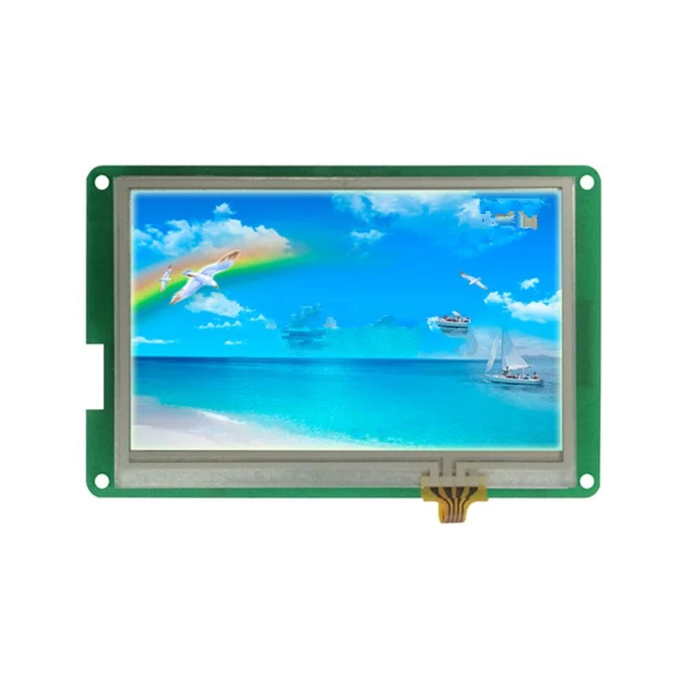 Резистивный сенсорный экран DWIN DMT80480L070_01W Резистивный сенсорный экран DWIN DMT80480L070_01W