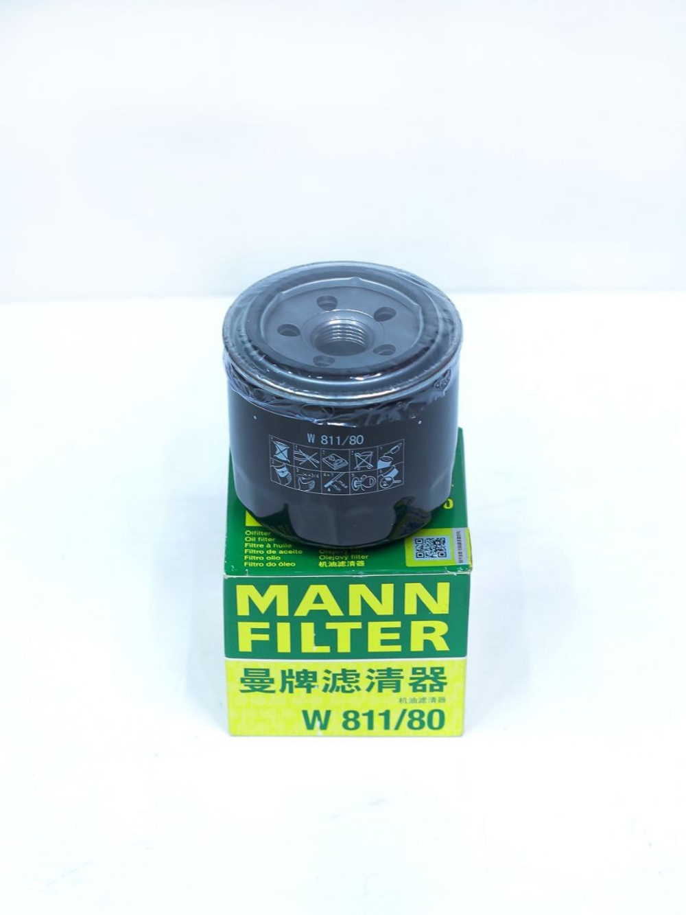 Фильтр масляный Mann W81180 Hyundai Solaris, Getz, Sonata, Accent, Verna