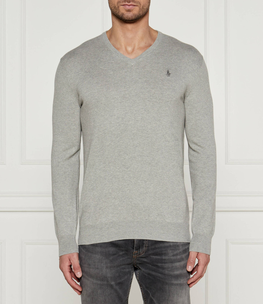 свитер POLO RALPH LAUREN - пепельный(710670789)