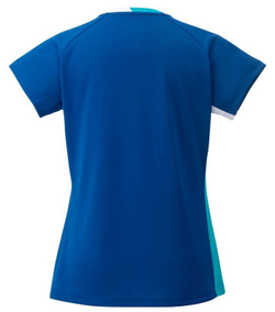 Женская теннисная футболка Yonex Women's Crew Neck Shirt - american blue