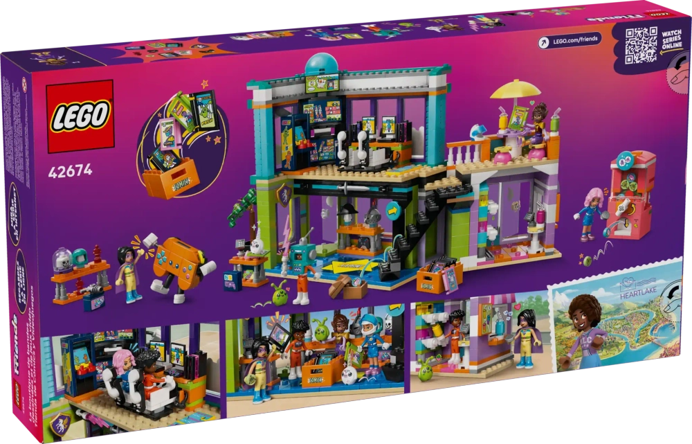 Конструктор LEGO Friends 42674 Магазин комиксов и игр