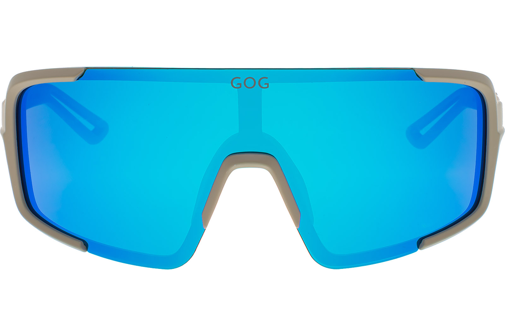 Спортивные очки GOG Magni / Matt Brown/Khaki / Reflex White-Blue