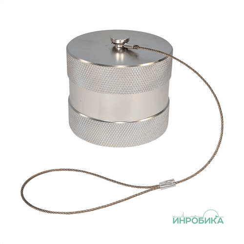 Заглушка пылезащитная для ниппеля (папа) NPT 1-1/4" БРС серии INR108STC с резьбовой фиксацией INR108STCM114-00-DPFM