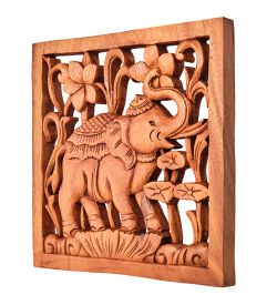 Decor and Gift 17-116 Панно резное «Слон» (суар, о.Бали)