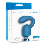 Синяя насадка Glider 9,7см для вибратора Le Wand Petite LW-045