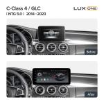 Магнитола для Mercedes-Benz C-класс W205 2014-2018 NTG 5.0 - FarCar MB1006 монитор 12.3" на Android 13, Быстрая, CarPlay, 4G SIM-слот