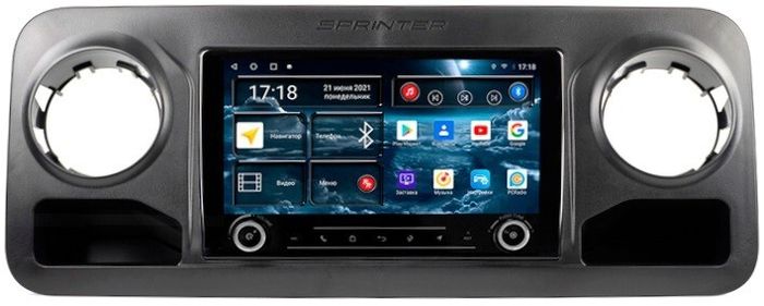 Магнитола для Mercedes-Benz Sprinter 2018+ - Redpower K 368 Android 10, Быстрая, Hi-Fi звук, CarPlay, SIM-слот
