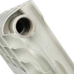 ROMMER Profi BM 350 (BI350-80-80-130)  4 секций радиатор биметаллический (RAL9016)