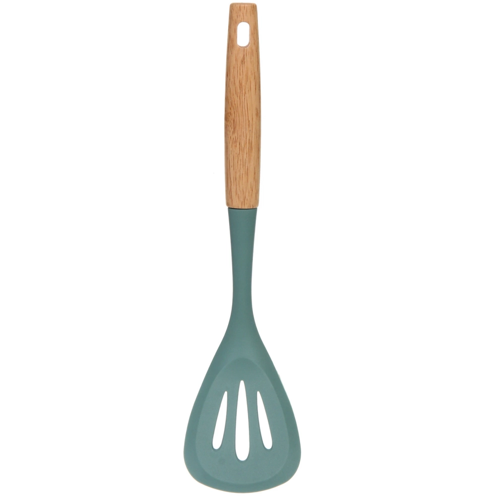Лопатка кухонная с прорезями силиконовая «OLIVA» 33,5см