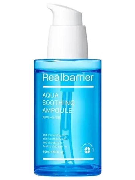 Real Barrier Успокаивающая сыворотка с охлаждающим действием Aqua Soothing Ampoule 50 мл