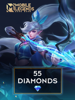 Игровая валюта Mobile Legends: 55 Diamonds [Цифровая версия]