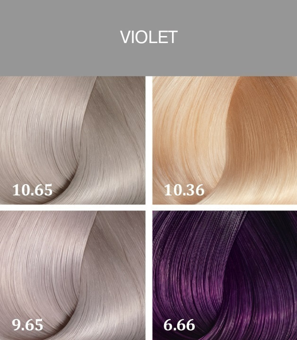 6.66 темно-русый интенсивный фиолетовый, безаммиачная краска Воuticle/ Atelier Hair Color Integrative