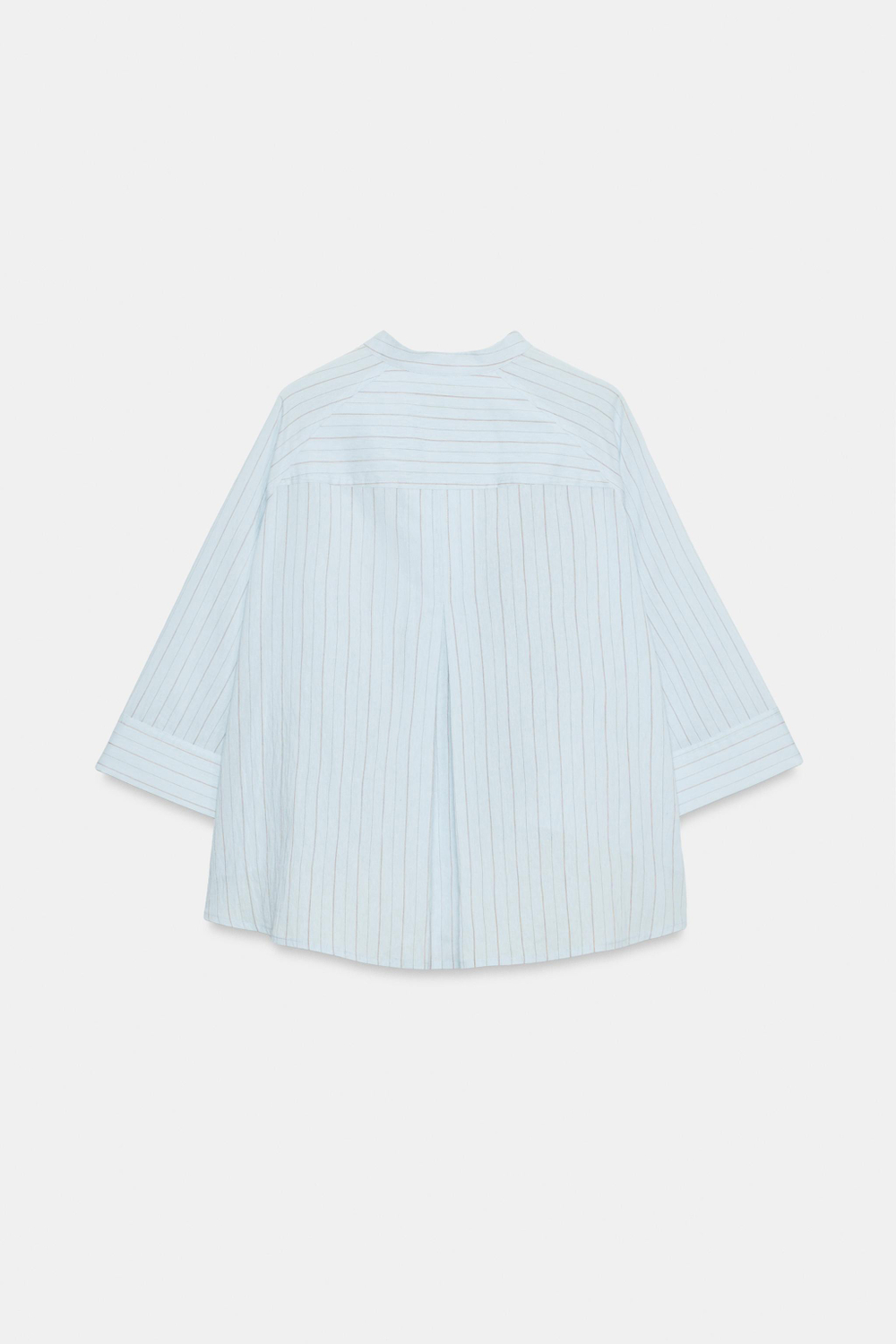 Асимметричная рубашка в полоску — ZW COLLECTION — ZARA