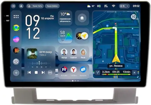 Магнитола для Opel Astra J 2010-2015 - Teyes CC4-PRO монитор 9.5" 2K QLED на Android 13, Быстрейшая, Snapdragon 778G, ИИ, CarPlay, DSP, 4G SIM-слот