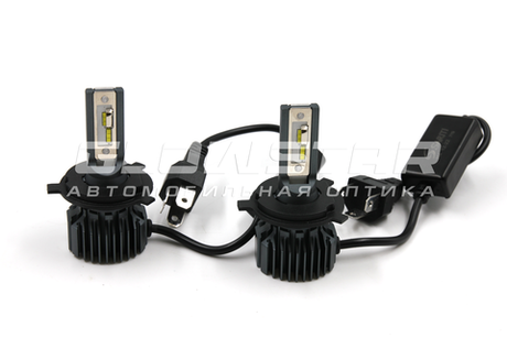 Светодиодные лампы H4 Sariti F6 5500K, 12V, 45W, EMC (комплект, 2шт)