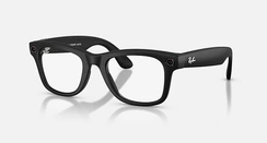 Умные очки Ray-Ban Meta Wayfarer Gen 2 (RW4012) Matte Black/Clear Blue-Violet Light Filter S53 T155