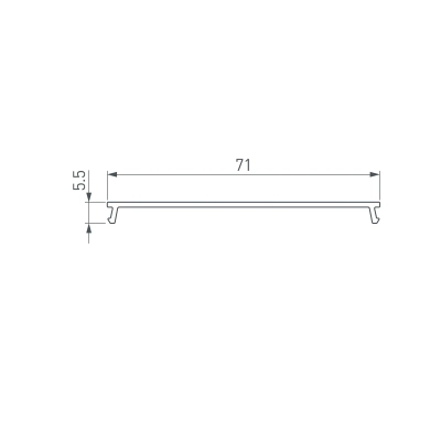 Экран ARH-LINIA72-FANTOM-2000 Opal (Arlight, Пластик)