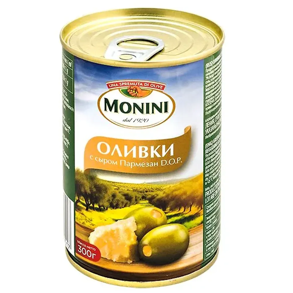 Оливки Монини б/к ж/б 300г
