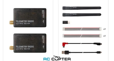Телеметрия Holybro SiK Telemetry Radio V3 433Mhz 100mW (набор)