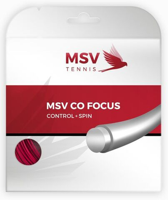 Теннисные струны MSV Co. Focus (12 m) - красный