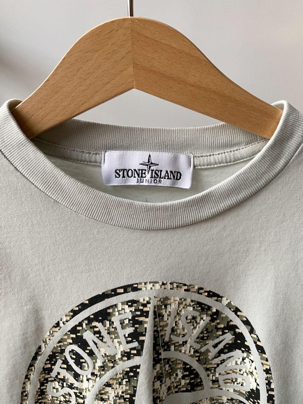 Новый хлопковый лонгслив Stone Island, 140