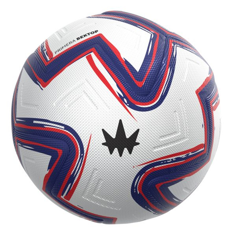 Мяч футбольный Primera Vagner Love Vektor Elite — White/Blue/Red