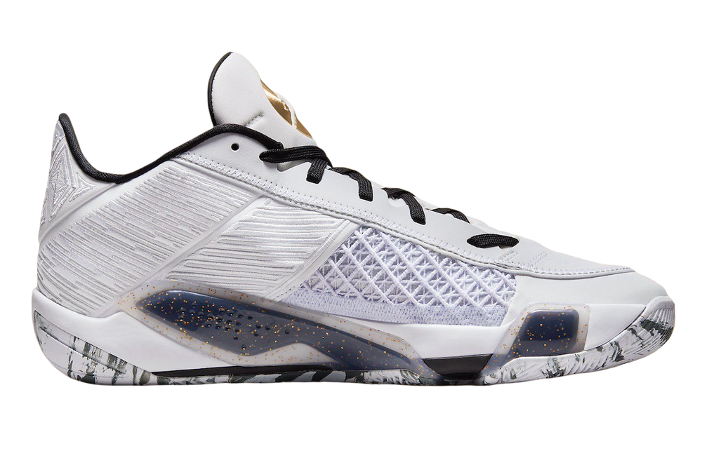Купить в Москве Air Jordan 38 Low White/Metallic Gold
