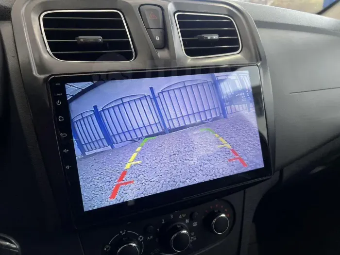Магнитола для Renault Logan/Sandero 2014+ - Kuberg QLed, Android 14, TS105, Быстрейшая, CarPlay, SIM-слот